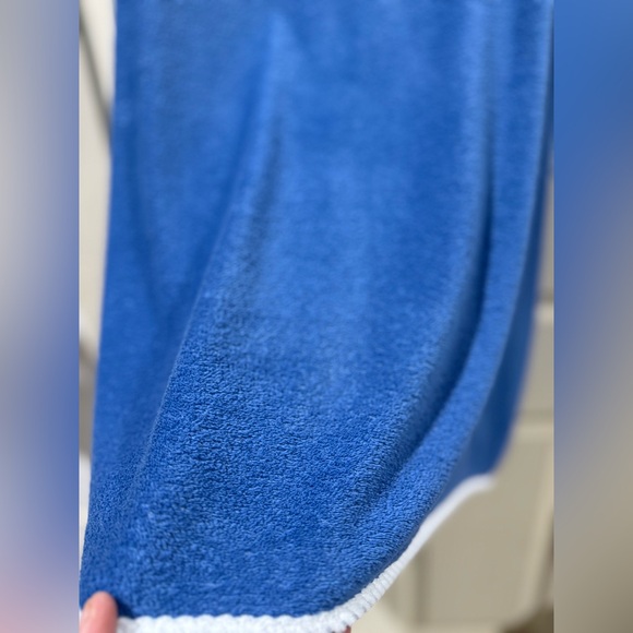 Blue women’s towel wrap - Picture 7 of 7